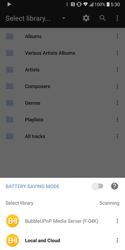 他のスマートフォンをデータソースに指定