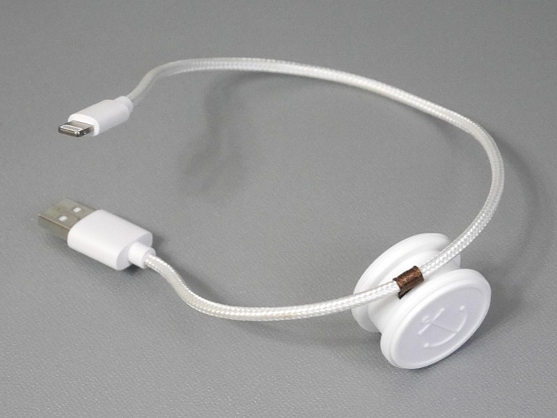 巻取り式と紹介されていることが多いがこれは誤りで、実際にはリールに相当するパーツに2周させているだけ