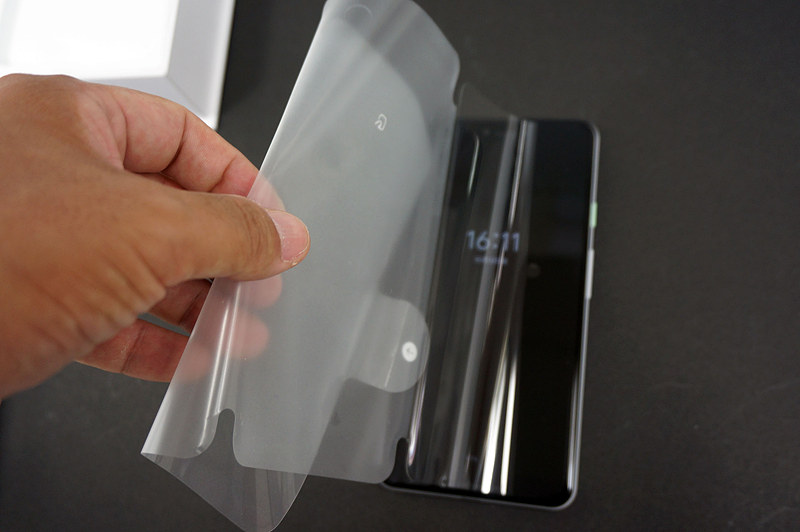 はがしてみました