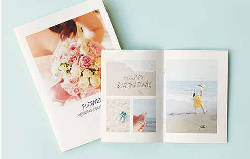 プレゼントされるフォトブックのイメージ