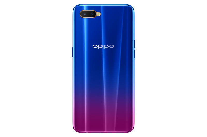 OPPO「R17 Neo」ブルー