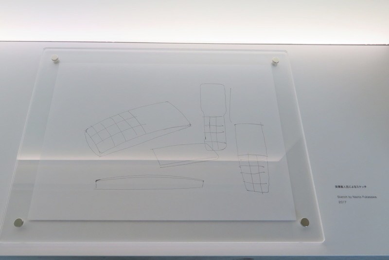 初期段階のデザインスケッチ