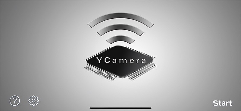 マイクロスコープの電源を入れ、マイクロスコープとiPhoneをWi-Fi接続。そしてYCameraアプリを起動すれば使い始められます。見ている映像は静止画や動画で残すことができます。静止画の解像度は選択可能（ただし1600×1200は選択不能）ですが、動画の解像度は640×480で固定されるようです（iPhoneの場合）。