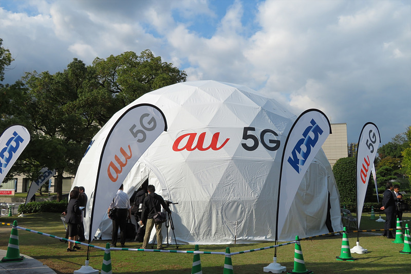 ドーム型の体験ブース。半日で設置できる可搬型