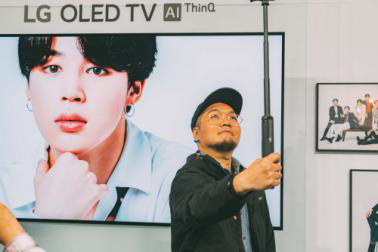 「BTS STUDIO Presented by LG」ワールドツアーの様子