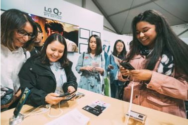 「BTS STUDIO Presented by LG」ワールドツアーの様子