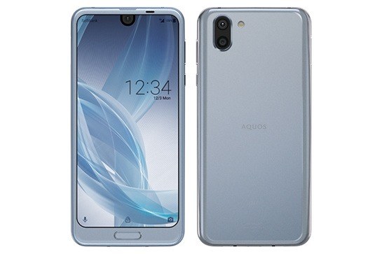 「AQUOS R2」、ブルーシルバー