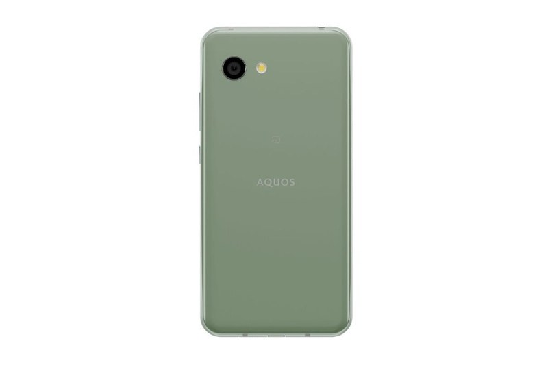 「AQUOS R2 compact」スモーキーグリーン
