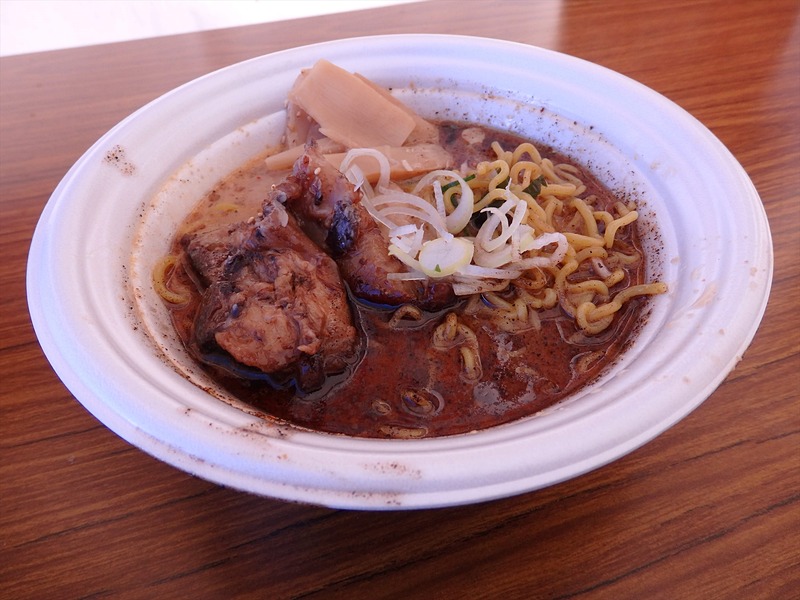 濃厚味噌「炎・炙」肉盛りそば　～金沢百年味噌2018バージョン～