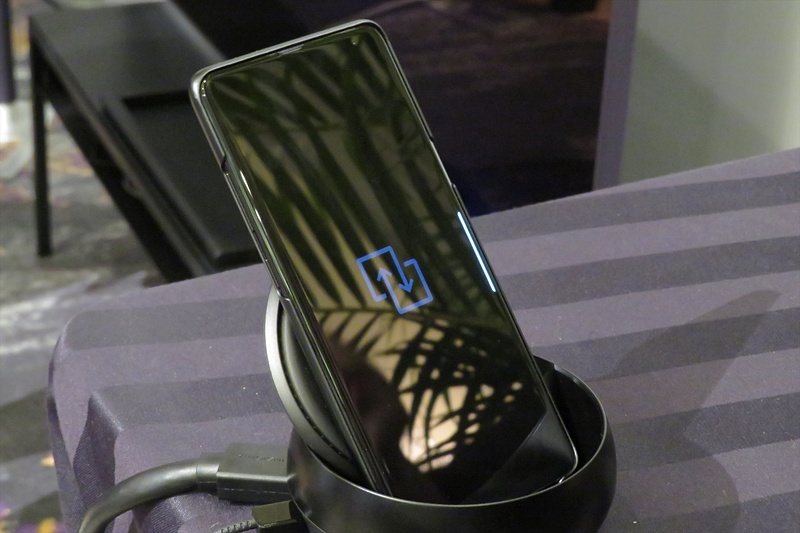 サムスンが展示した5Gスマートフォン