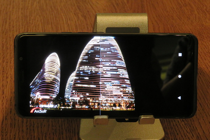 夜景やポートレート加工前と加工後