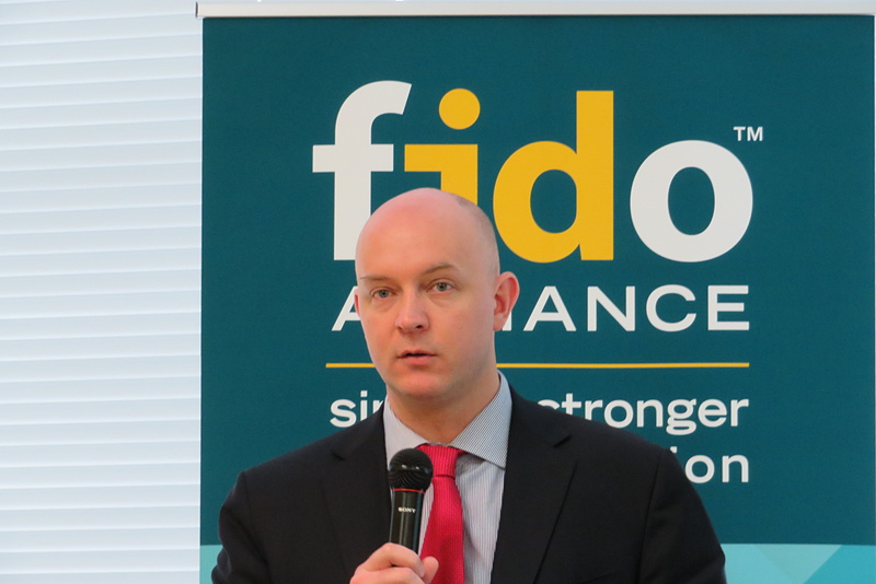 FIDO アライアンス エグゼクティブディレクターのBrett McDowell氏
