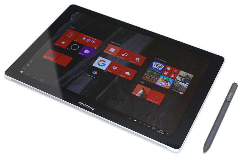 Windows 10搭載2 in 1 PC の Galaxy Book 12.0 を買いました。Galaxy Note8 と同じSペンが使えて、快適に手書き入力できるコンバーチブル型タブレットPCです。