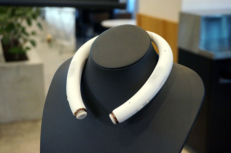 オンキヨーのウェアラブルデバイス