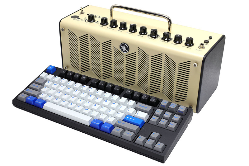 2018年9月5日掲載の「<a href="https://k-tai.watch.impress.co.jp/docs/column/korekori/1141474.html" class="strong bn" target="_blank">なんと便利なギターアンプ！　ヤマハ THR</a>」。小型で電池駆動対応で、様々なサウンドを出せるギターアンプを紹介しています。