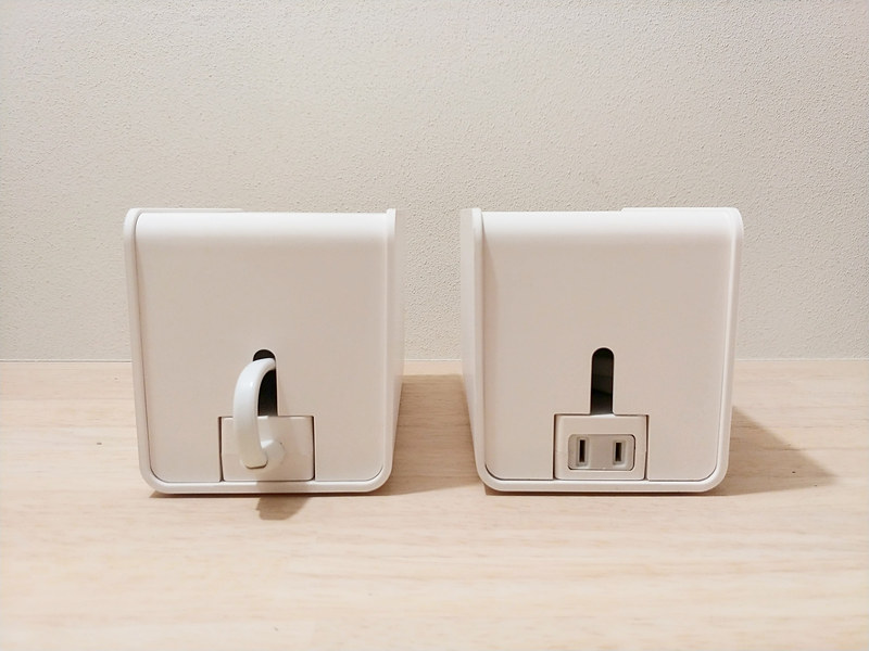 外部に1口。抜き差しの多い機器の接続に便利