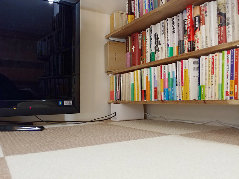 最終的にはテレビとFire TV Stickはこのように接続