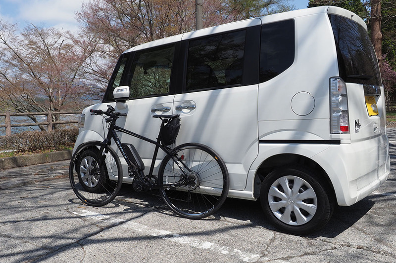 ときにはクルマに自転車を積み、観光地まで行ってからポタリング。自転車ならではの自由で広い範囲の観光を楽しめます。