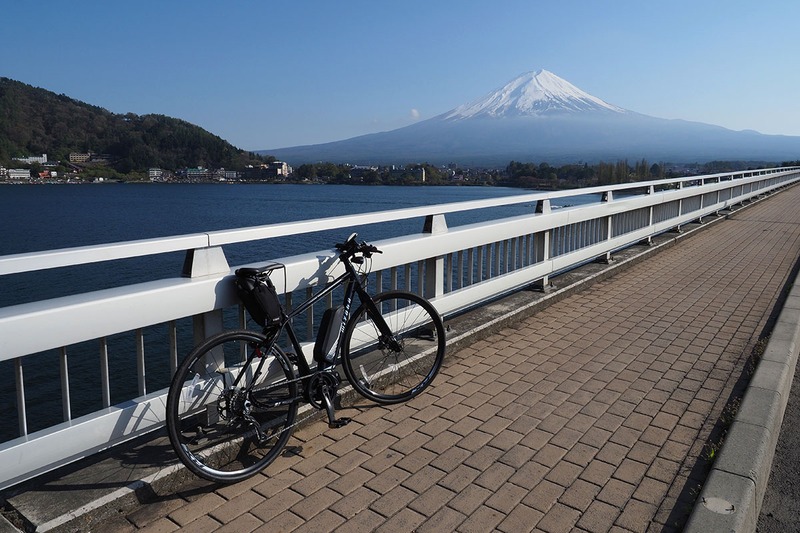 ときにはクルマに自転車を積み、観光地まで行ってからポタリング。自転車ならではの自由で広い範囲の観光を楽しめます。