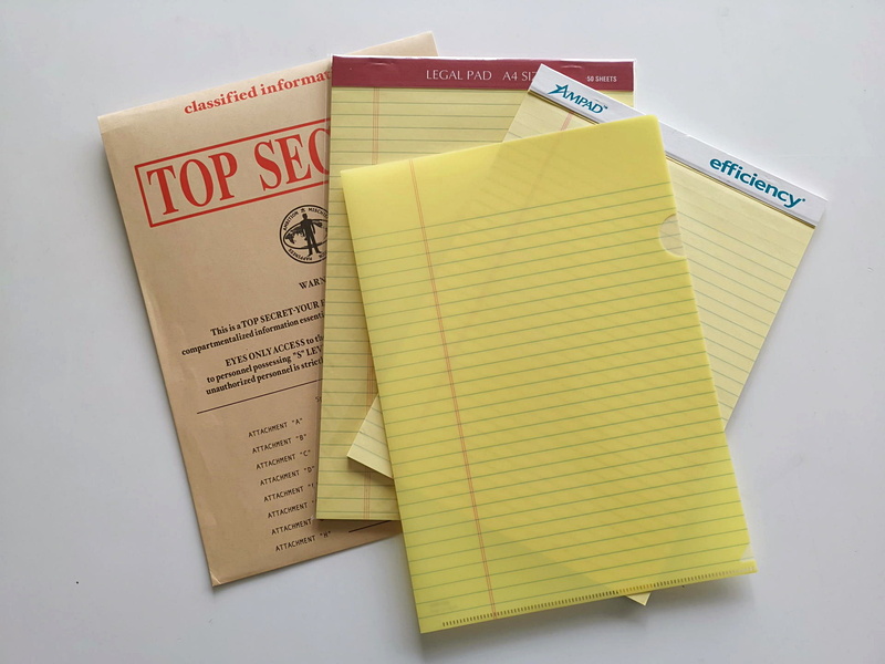 リーガルパッド好きの筆者には縦2本の赤いマージンラインだけで買う価値ありだった