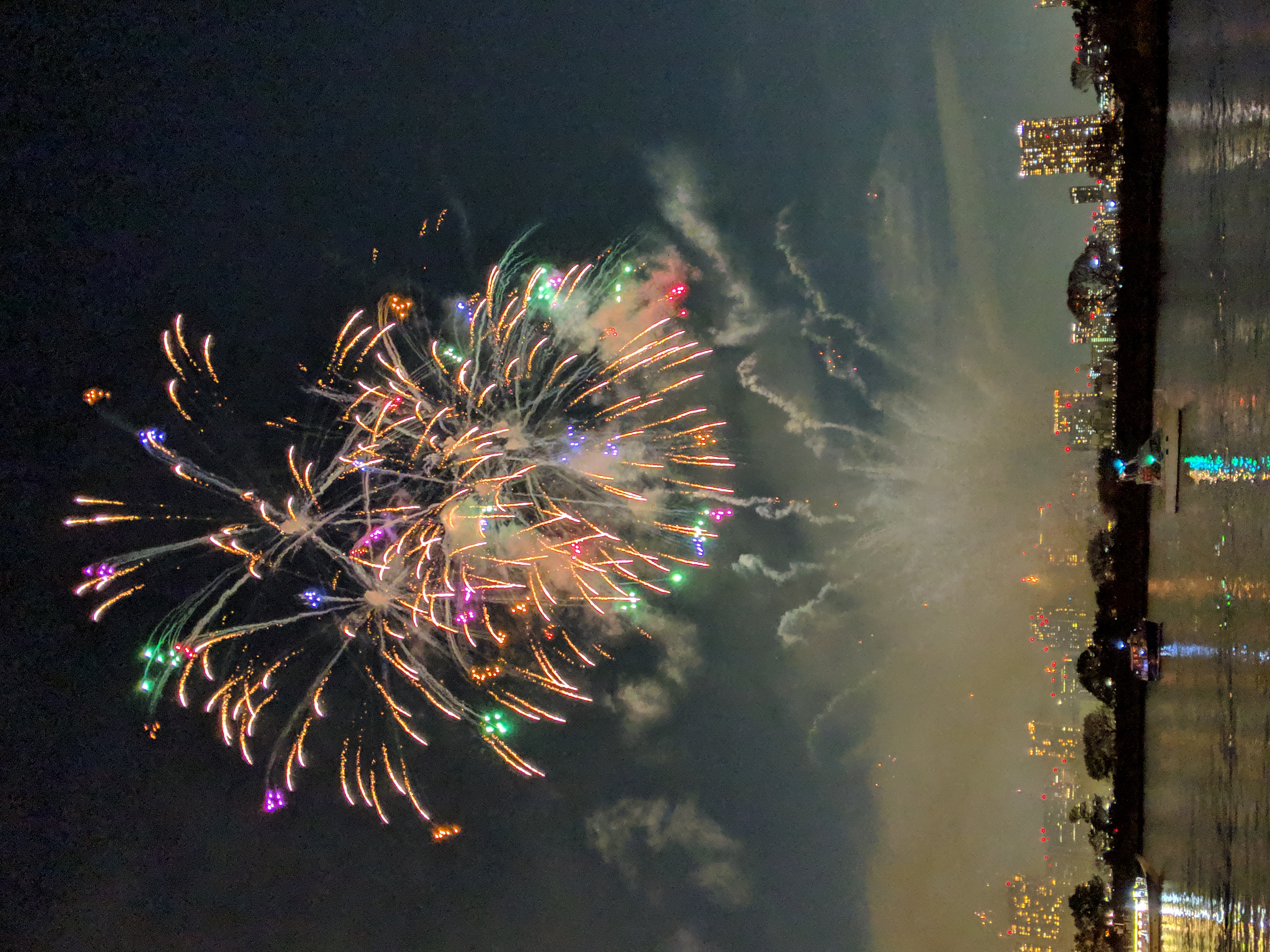 夜景モードで撮影