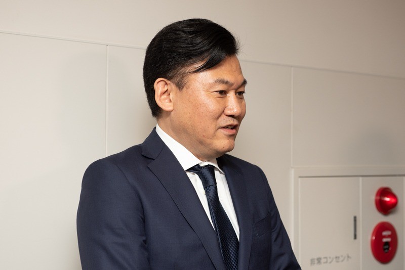 1.7GHz帯の免許を付与されMNO新規参入について語った三木谷氏（2018年4月）