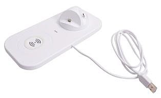 「ワイヤレスも有線充電もできる『よくばりチャージャー』」