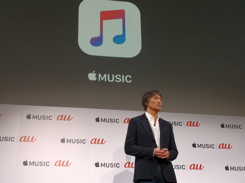 Apple Music 代表の服部浩氏