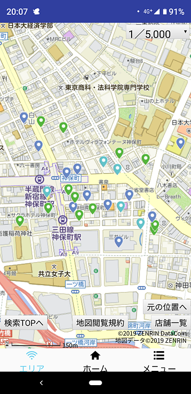 地図でプロットして核にすることもできる