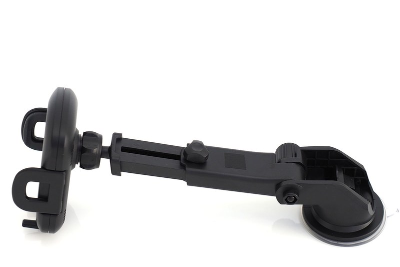 アームの展開方向を変えると、さらに長くアームを突き出せます。