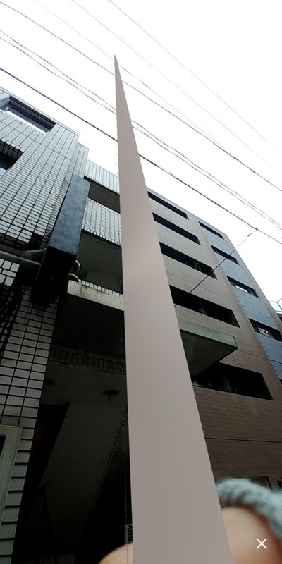 「100m」の高さを表現してみたが、規模が大きすぎるとわかりにくいかも