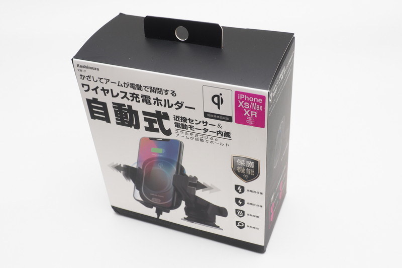 パッケージでも自動開閉が強調される