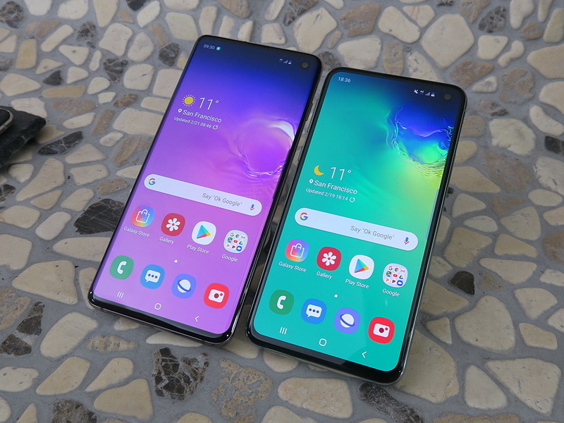 「Galaxy S10」「Galaxy S10+」
