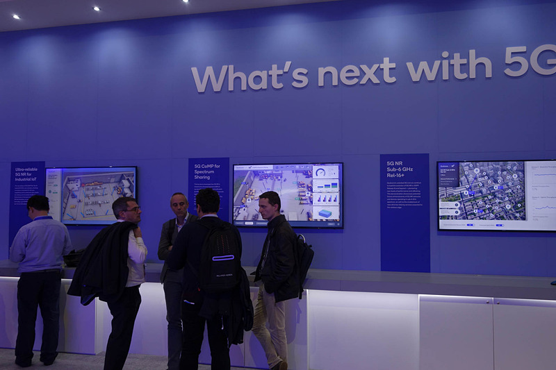 5Gで次になにがくるか、という展示
