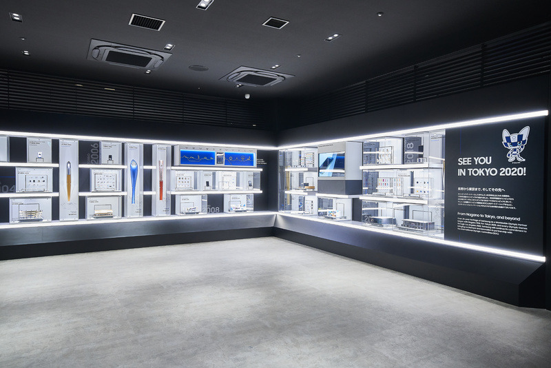 3階 オリンピック関連展示