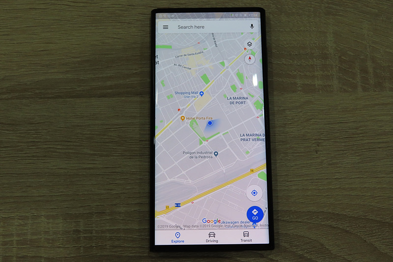 Google マップを表示