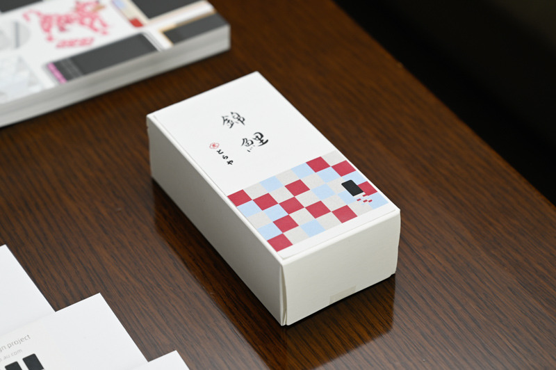 鎌倉・建長寺のイベントで提供されるようかん。中身の柄にもこだわったとか
