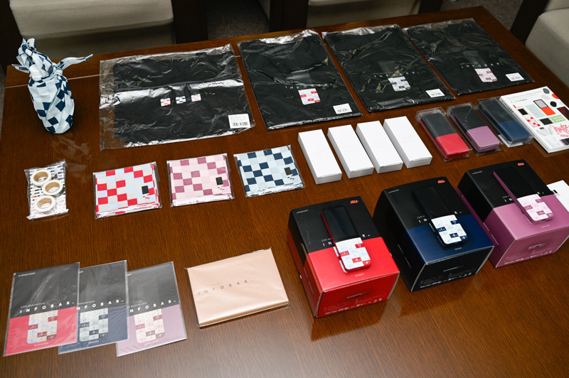 好評なグッズ展開。完売してしまったものもある
