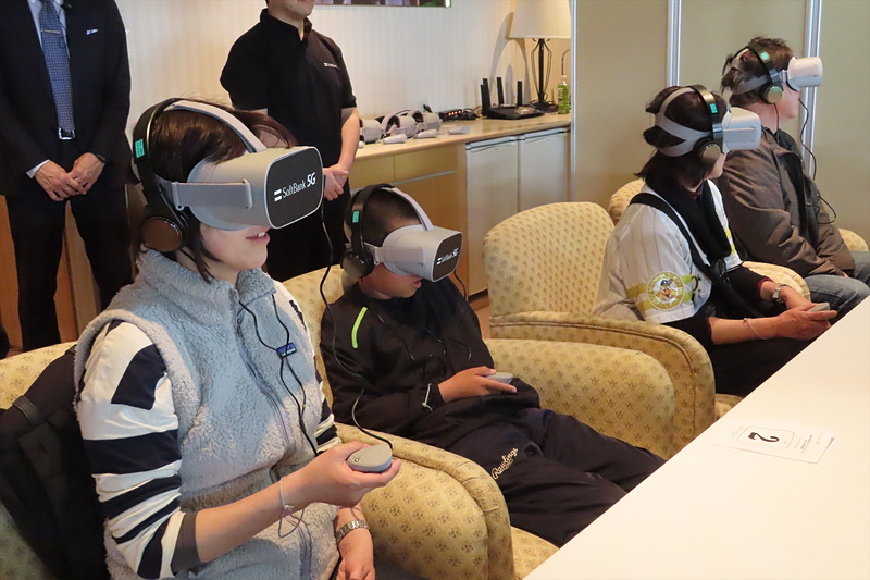 ファンクラブで募集し、当選した一般参加者が体験