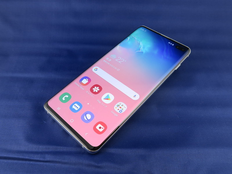 「Galaxy S10+」（グローバル版）