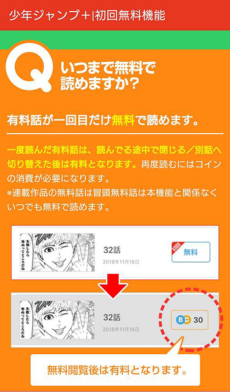 初回無料機能