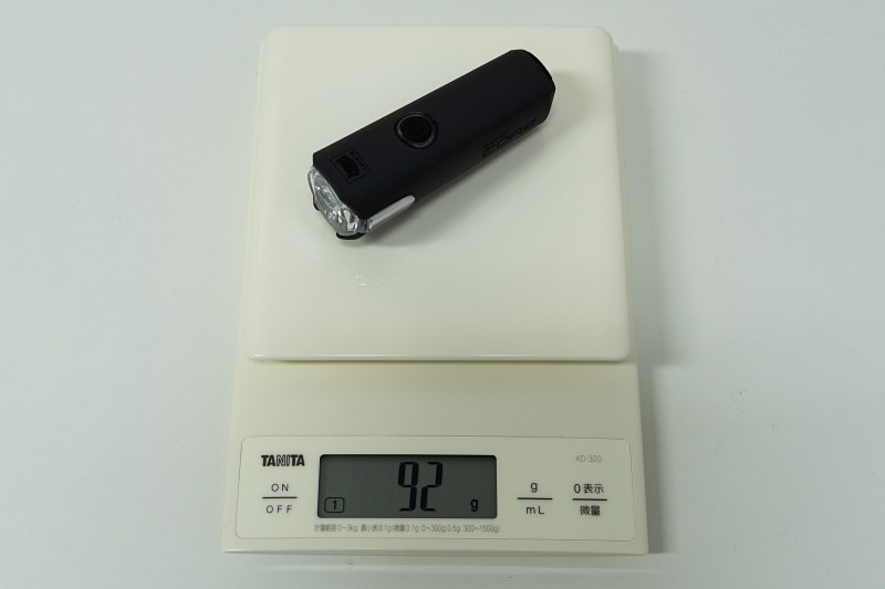「SYNC CORE」は実測92g