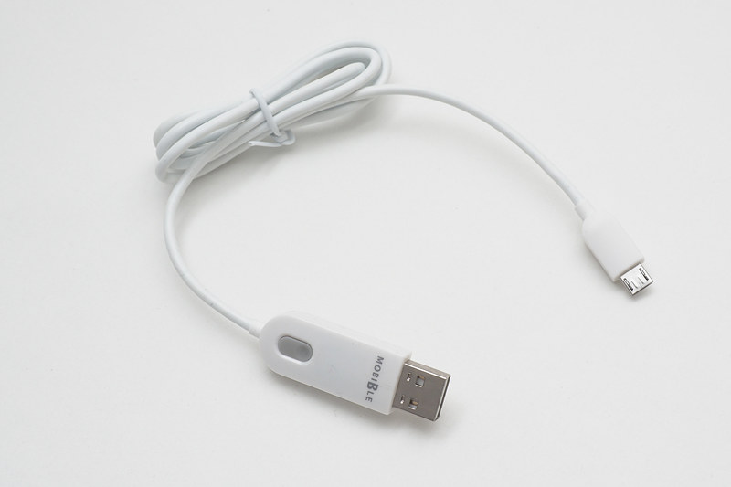 充電オフタイマー付き USBケーブル STI-M10/WH