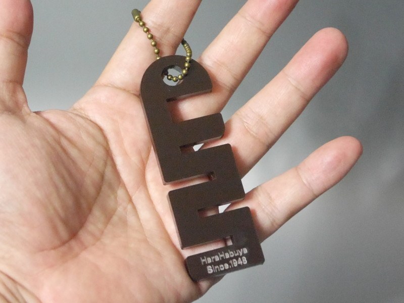 付属のチェーンを使ってキーホルダーなどに取り付けておくこともできる