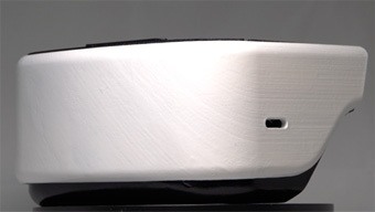 「超広視野角VRゴーグル」外観・前面