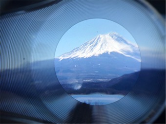 「超広視野角VRゴーグル」見え方のイメージ