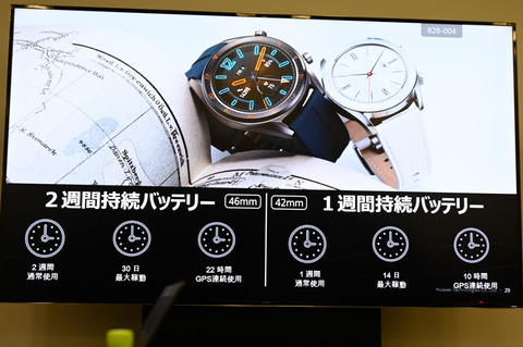 HUAWEI WATCH GT」に新色・新機能、小型モデルも追加 - ケータイ Watch