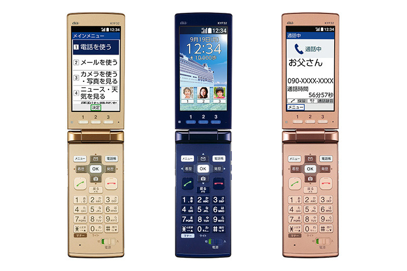 かんたんケータイ KYF32