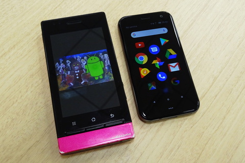 Palm Phone」ミニレビュー（編集部大泉）] 独自のアプリ一覧画面と