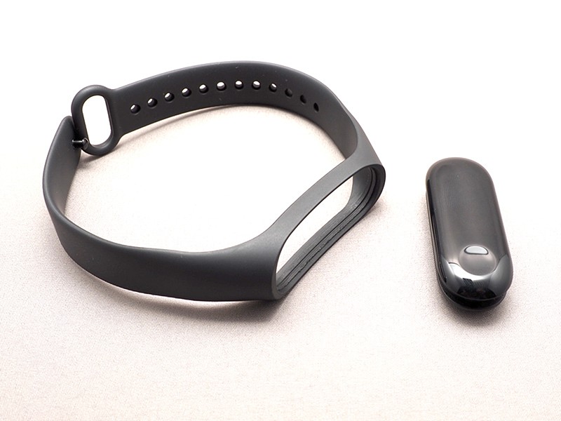 バンドの台座から本体が取り外せるつくりとなっている